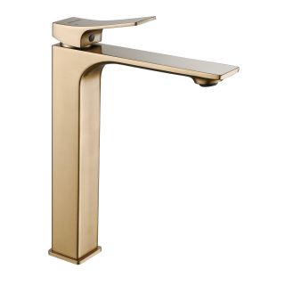 Смеситель для раковины Shevanik S6111G золотой сатин